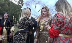 Kilolarca altın takılan düğün