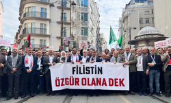 İstabul Filistin için yürüyor