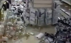 Depremin görüntüleri gündem oldu