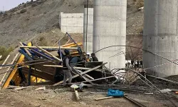 Diyarbakır’da köprü inşaatında iskele çöktü! 3 kişi öldü