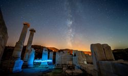 Sardes Antik Kenti artık gece de parlıyor