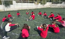 Aydın'da çocuklar güne sporla başlıyor