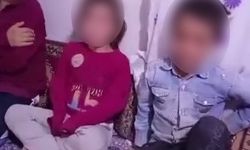 Çocuklarına işkence edip kayıda aldı