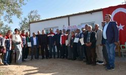 Didim’de ’İyi Tarım’ sertifikaları dağıtıldı