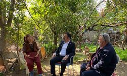Kaymakam Ateş, vatandaşların evlerine misafir oldu
