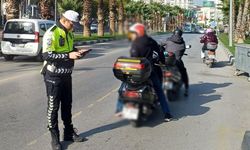 Motosikletlilere ceza yağdı