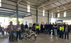 Söke’de sürücülere trafik eğitimi verildi