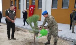 Söke’de "Yeşil Vatan" için fidanlar toprakla buluştu