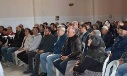 Yenipazar'da üreticiler şap hastalığıyla mücadele konusunda bilgilendirildi