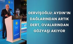Dervişoğlu: Aydın’ın dağlarından artık dert, ovalarından gözyaşı akıyor