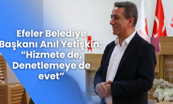 Başkan Anıl Yetişkin: “Hizmete de, denetlemeye de evet”