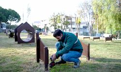 Kuşadası'nda Can Dostların Parkına Özel Bakım