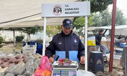 Karacasu'da tartı kontrol noktası