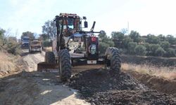Bozdoğan Belediyesi yol çalışmalarına devam ediyor