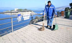 Büyükşehir'den Kuşadası'nda çevre temizliği