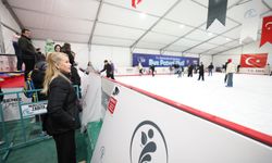 Buz Pateni Pisti gençlerin yeni buluşma noktası oldu