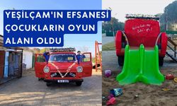 Yeşilçam'ın efsanesi çocukların oyun alanı oldu