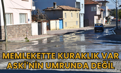 Memlekette kuraklık var Aski'nin umrunda değil