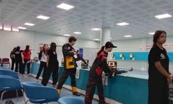 Aydın'da Havalı Silahlar İl Şampiyonası düzenlendi