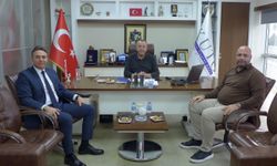 Kuşadası İlçe Emniyet Müdürü, KUTO Başkanı ile görüştü