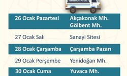 Söke Belediyesi mobil tahsilat aracı yeniden mahallelerde