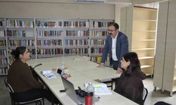 Kaymakam Ateş’ten ilçe halk kütüphanelerine inceleme