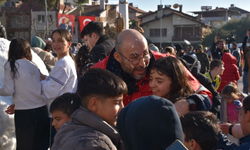 Karne Günü Germencik’te 14 yıl sonra kar sevinci