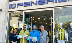 Aydın’da Fenerbahçelilerden “Süper Yağmurluk” Desteği