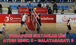 Vodafone Sultanlar Ligi: Aydın Büyükşehir Belediyespor: 0 - Galatasaray: 3