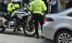 Hatalı park polisle tartışmaya sebep oldu