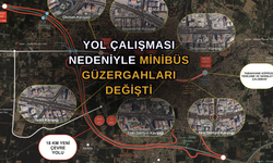 Yol Çalışmaları Nedeniyle Minibüs Güzergahları Değişti