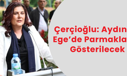 Çerçioğlu: 'Aydın, Ege'de parmakla gösterilecek'
