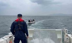 Denize açılan vatandaşın yardımına Sahil Güvenlik yetişti