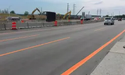 Yollarda Yeni Turuncu Şeritler