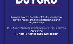 Didim’de semt pazarının günü bayram öncesi değiştirildi