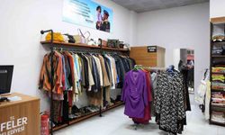 Efeler Belediyesi'nin Sosyal Destek Giyim Noktası'na Yoğun İlgi