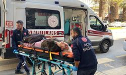 Kurye yaşlı kadının hayatını kurtardı