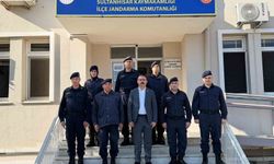 Kaymakam Ateş'ten İlçe Jandarma personelini ziyaret