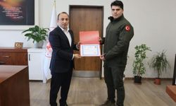 Orman Çalışanlarına Kaymakam Erdoğan’dan Teşekkür Belgesi