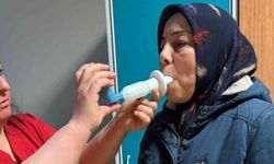 Nazilli'de vatandaşlara solunum testi