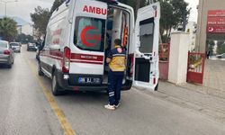 Islanan Yolda Kayan Motosikletli Yaralandı