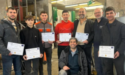 Yenipazarlı genç ustalar Avrupa'dan döndü