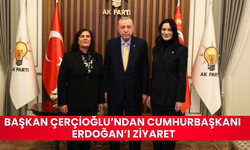 Başkan Çerçioğlu'ndan, Cumhurbaşkanı Erdoğan'ı ziyaret