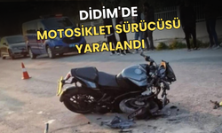 Didim'de Motosiklet Sürücüsü Yaralandı