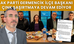 AK Parti Germencik İlçe Başkanı Çınk Şaşırtmaya devam ediyor