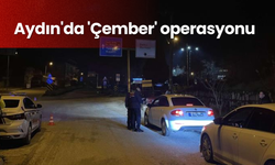 Aydın'da 'Çember' operasyonu