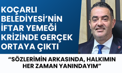 Koçarlı Belediyesi'nin iftar yemeği krizinde gerçek ortaya çıktı