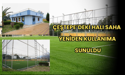 Çeştepe’deki Halı Saha Yeniden Kullanıma Sunuldu