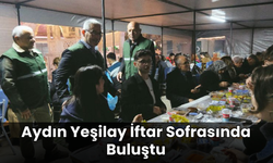 Aydın Yeşilay İftar Sofrasında Buluştu