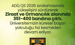 ADÜ Ziraatta QS 2026’da Yükseldi